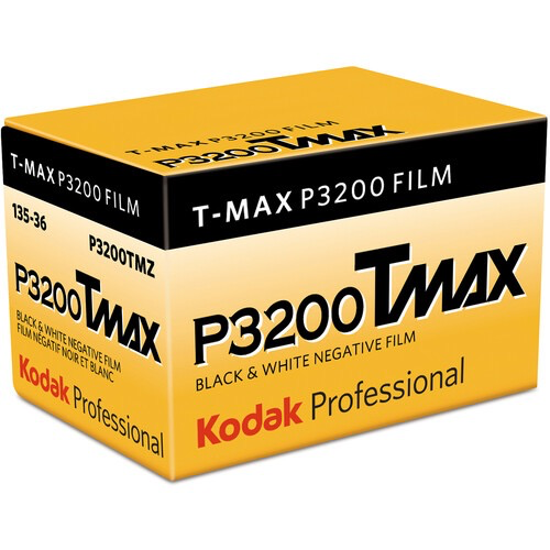 Kodak TMZ 135-36 T-Max P3200 B&W Print Film, 36 Exposure