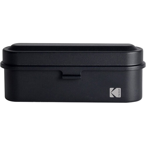 Kodak Steel 135mm Film Case (Black Lid/Black Body)