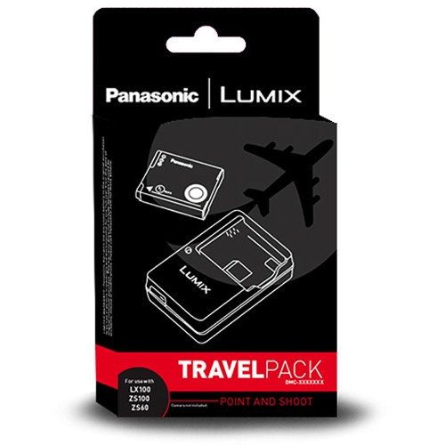 Panasonic Battery and Charger Travel Bundle for ZS60/ZS100 Digital Camera