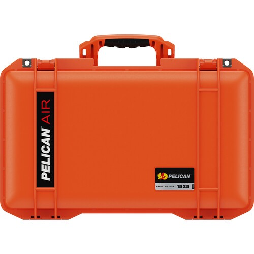 Pelican 1525AirWF Hard Carry Case with Foam Insert and Liner (Orange)
