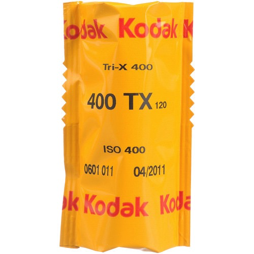 Kodak Professional Tri-X 400 Black & White Negative Film (120 Roll)