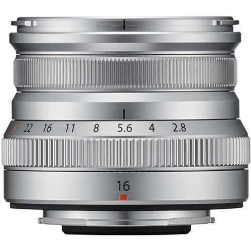 FUJIFILM XF 16mm f/2.8 R WR Lens (Silver)
