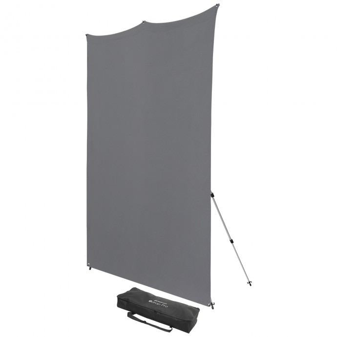 X-Drop Pro Wrinkle-Resistant Backdrop Kit - Neutral Gray (8 x 8)