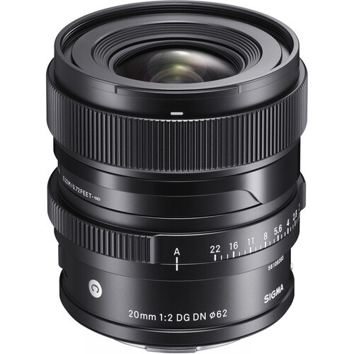 Shop Sigma 20mm f/2 DG DN Contemporary Lens for Leica L by Sigma at B&C Camera