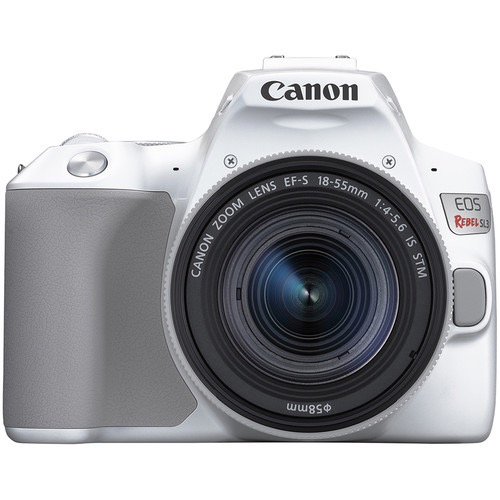 Canon EOS Rebel SL3 DSLR Camera with 18-55mm Lens (White)