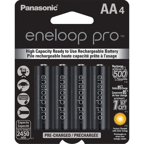 Panasonic Eneloop Pro AA Batteries (4 Pack)