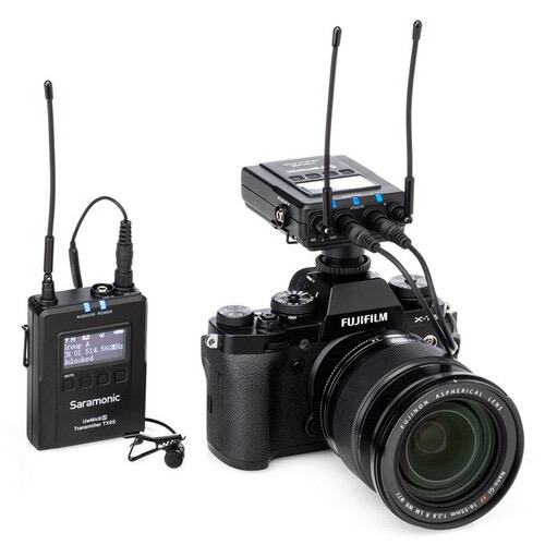 Saramonic UWMIC9S KIT1 Camera-Mount Wireless Omni Lavalier Microphone System (514 to 596 MHz)