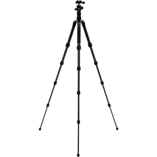 Benro Tripster Travel Tripod (0 Series, Black, Carbon Fiber)