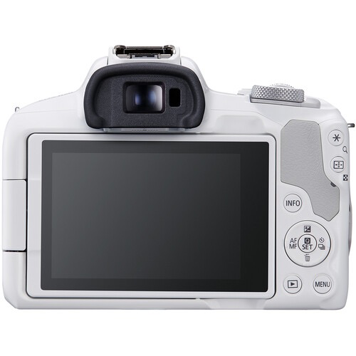 Canon EOS R50 Mirrorless Camera (Body Only, White)