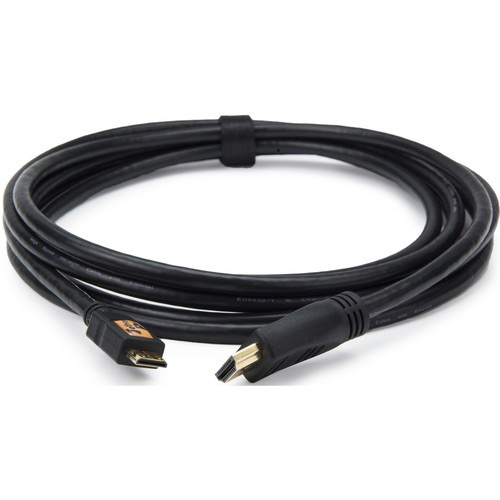 Tether Tools TetherPro Mini HDMI Male (Type C) to HDMI Male (Type A) Cable - 10 (Black)
