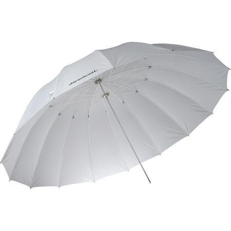 Westcott 7' Parabolic Three Umbrella Kit, Includes 1 White Diffusion, 1 Silver and 1 White/Black