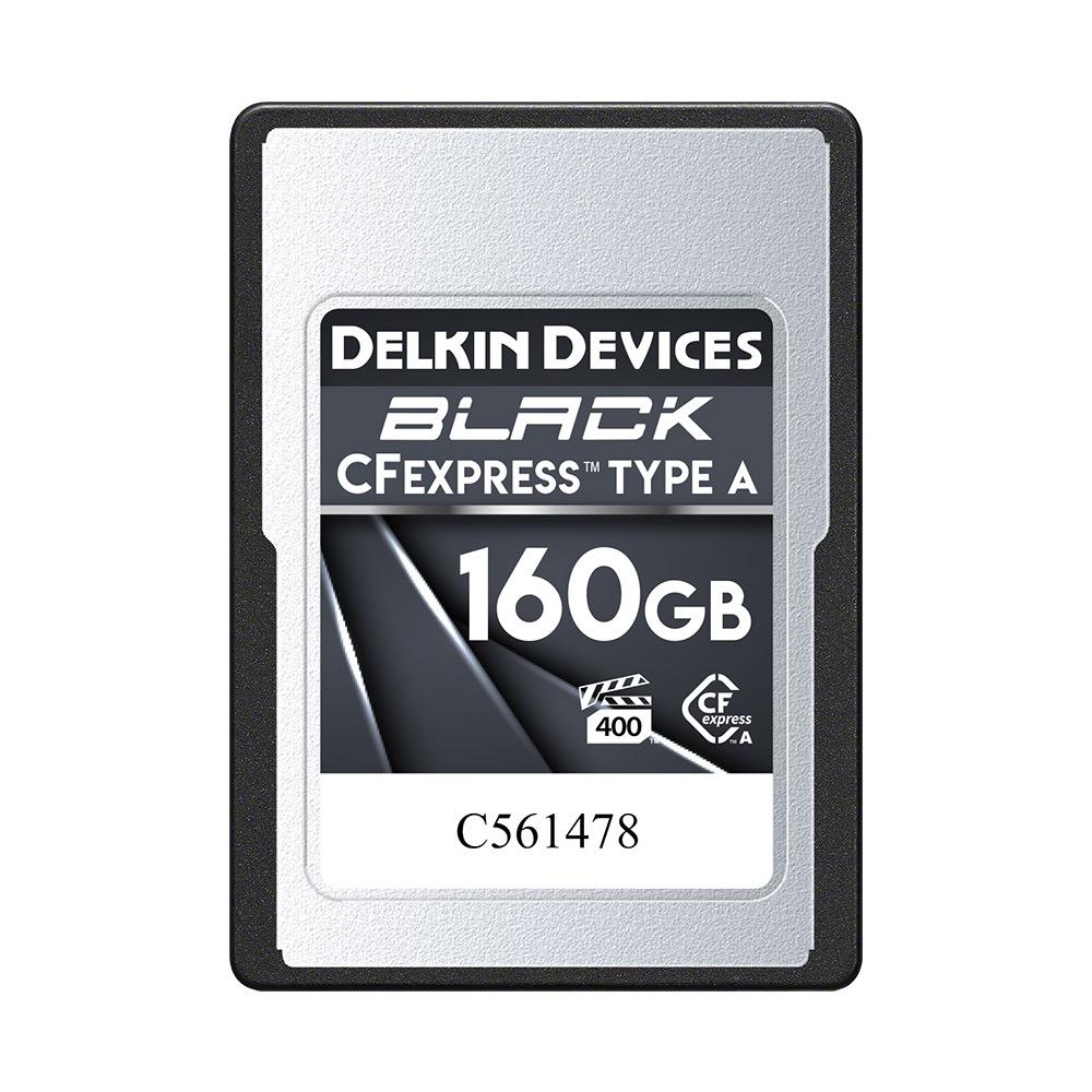 Delkin CFexpress™ Type A BLACK 160GB Memory Card • VPG400