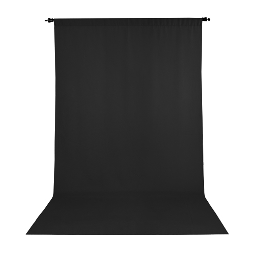 Promaster Wrinkle Resistant Backdrop 10'x12' - Black
