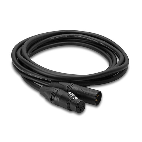 Hosa Technology 3-Pin XLR Male to 3-Pin XLR Female (20 Gauge) Balanced Microphone Cable - 50