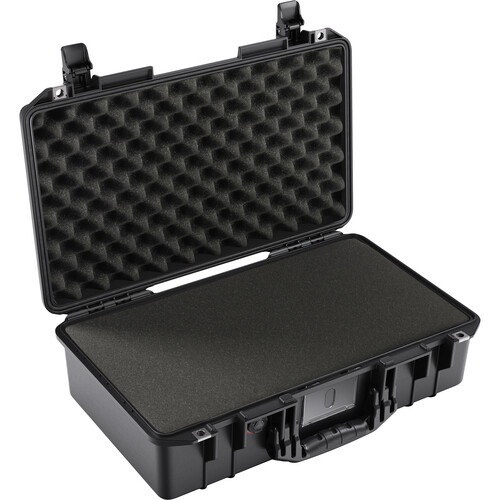 Pelican 1525AirWF Hard Carry Case with Foam Insert and Liner (Black)