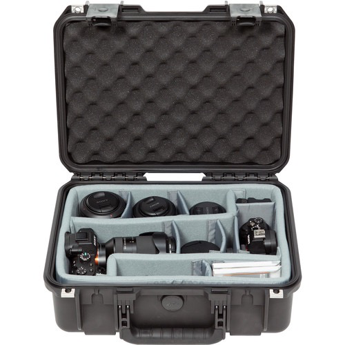 SKB iSeries 1510-6 Case with Think Tank Photo Dividers & Lid Foam (Black)