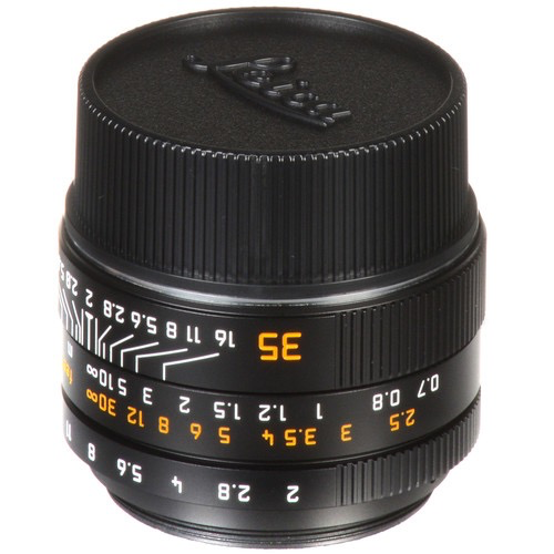 Leica Summicron-M 35mm f/2 ASPH Lens (Black)