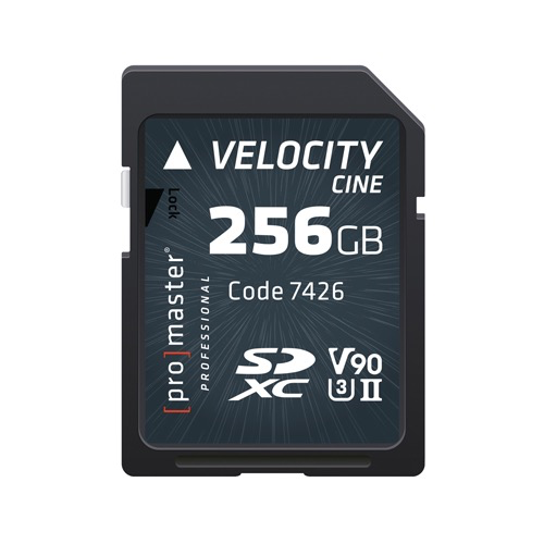 Promaster SDXC 256GB Velocity CINE