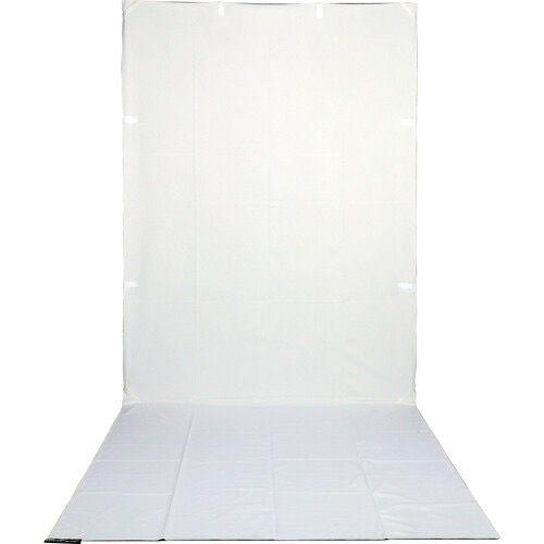 Shop Phottix 4-in-1 Q-Drop Collapsible Backdrop Kit (4.92' x 13.1', Green, Black, Blue, White) by Phottix at B&C Camera