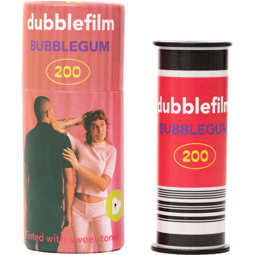 Dubblefilm Bubblegum 200 Color Negative Film (120 Roll Film)