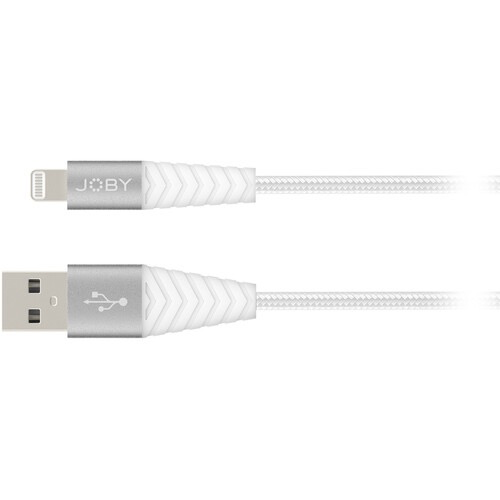 JOBY Charge & Sync Lightning Cable (3.9, White)