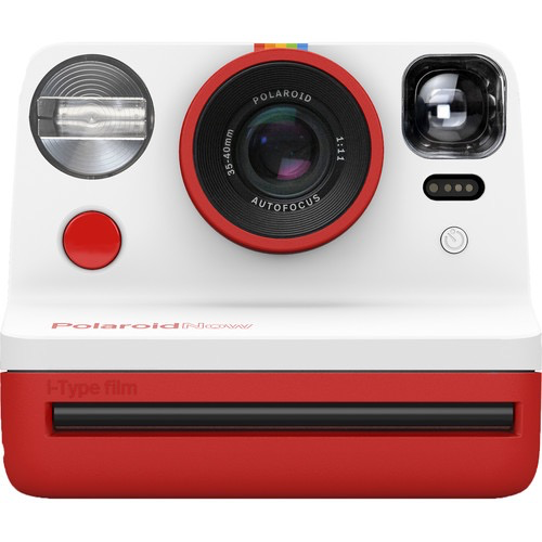 Polaroid Now Instant Film Camera (Red)