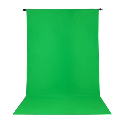 Promaster Wrinkle Resistant Backdrop 10'x20' - Chroma-key Green