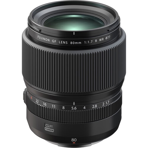 FUJIFILM FUJINON GF 80mm F1.7 R WR GFX Lens