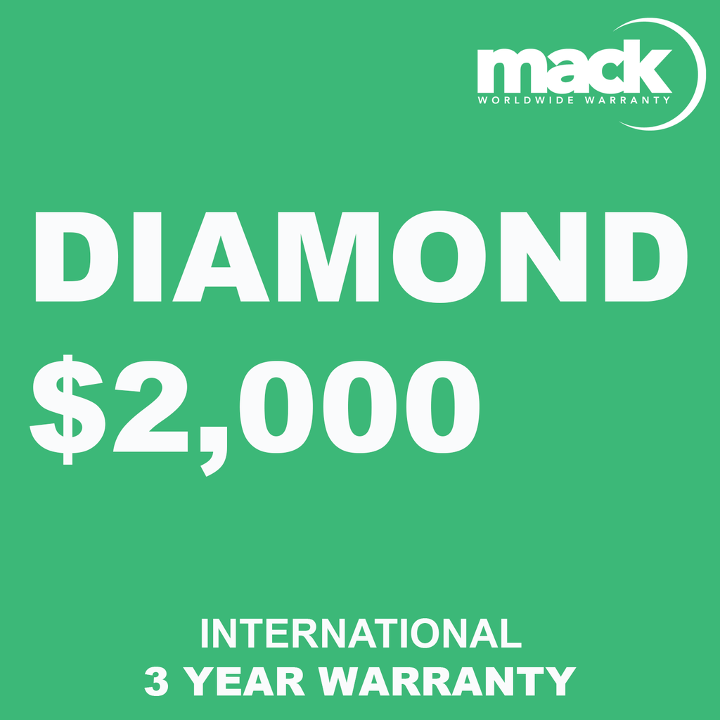 Shop MACK 3 Year Diamond Warranty - Under $2,000 (INTERNATIONAL) by Mack Worlwide Warranty at B&C Camera