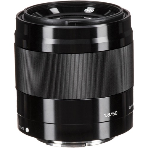 Shop Sony E 50mm f/1.8 OSS Lens (Black) by Sony at B&C Camera