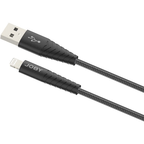 JOBY Charge & Sync Lightning Cable (3.9, Black)