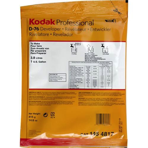 Kodak D-76 Developer (Powder) for Black & White Film