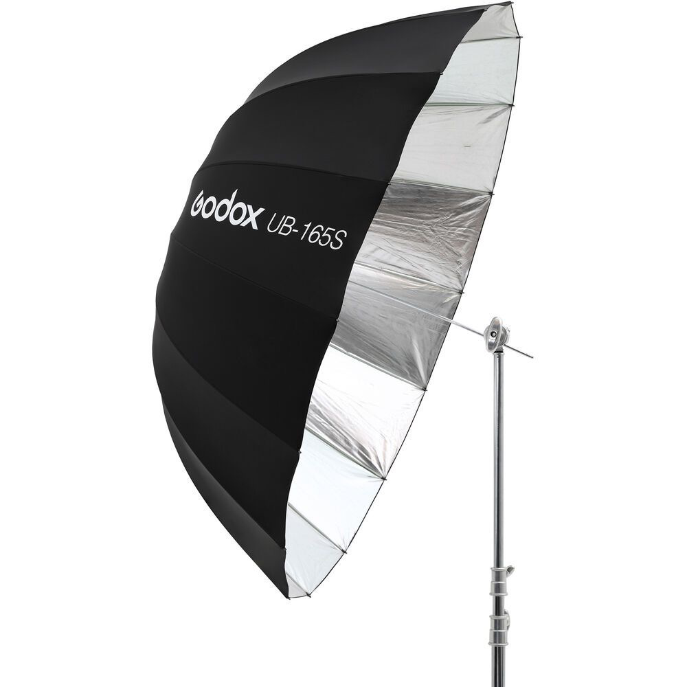 GODOX 65" (165CM) SILVER PARABOLIC UMBRELLA