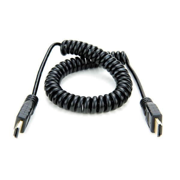 Atomos ATOMCAB010 Coiled Full HDMI to Full HDMI Cable (30-45cm)