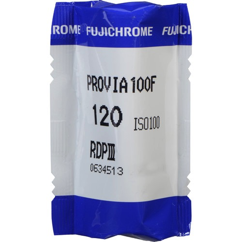 Fujifilm Fujichrome Provia 100F Professional RDP-III Color Transparency Film (120 Roll)