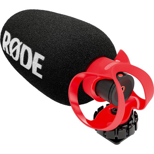 Rode VideoMic GO II Camera-Mount Lightweight Directional Microphone,Black