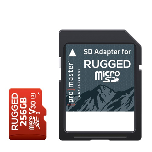 Promaster Micro SDXC 256GB Rugged