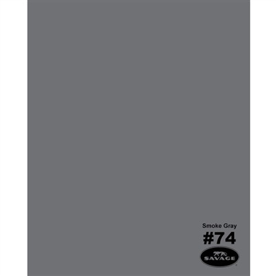 Savage Widetone Seamless Background Paper (Smoke Gray 86”X12yds)