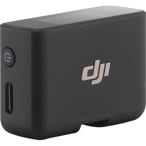 DJI Mic Compact Digital Wireless Microphone System/Recorder for Camera & Smartphone (2.4 GHz)