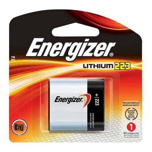Energizer 223A 6 volt lithium