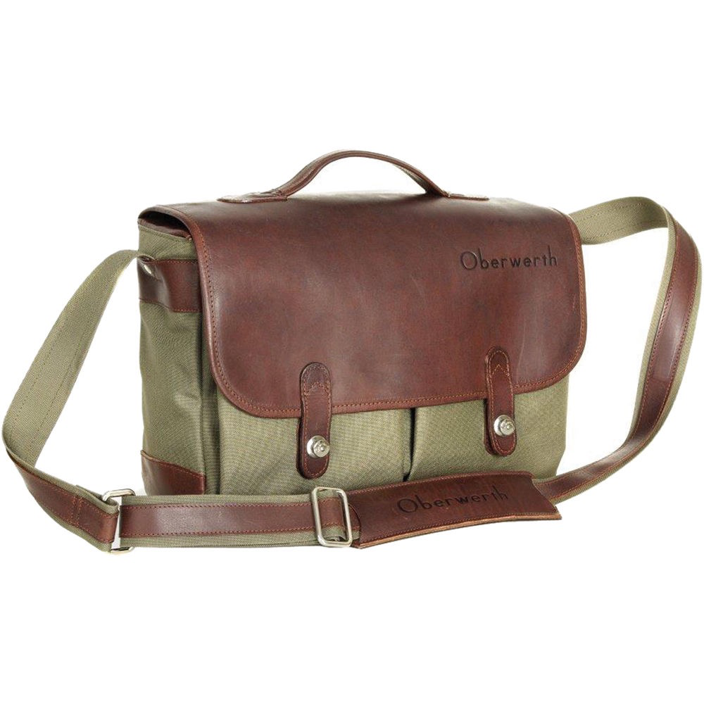 Oberwerth Munchen Large Camera Bag (Olive/Dark Brown)