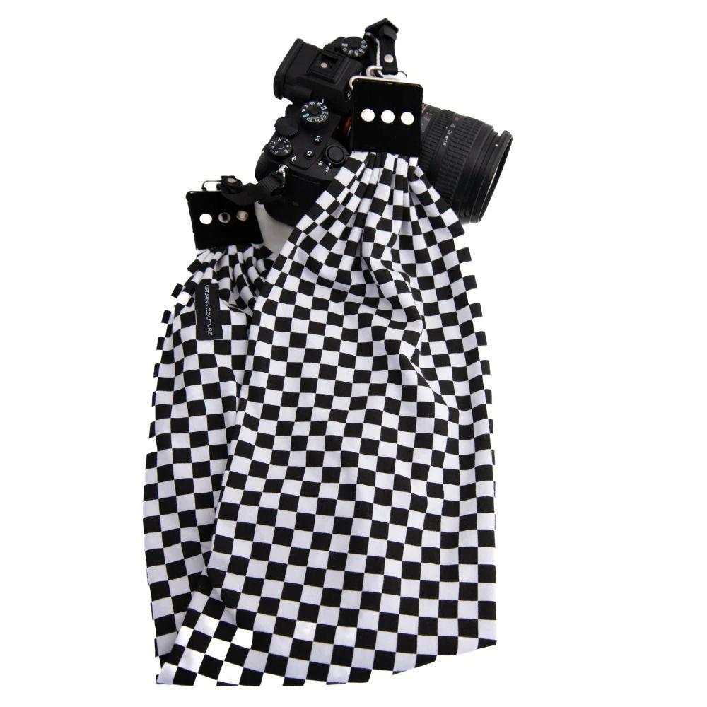 Capturing Couture Pocket Scarf Strap: Checkered