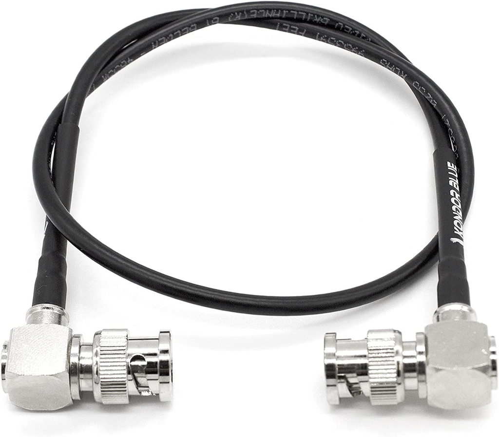 Kondor Blue 12G-SDI Cable for 4K60 Camera Monitors and Transmitters (Straight, 22")