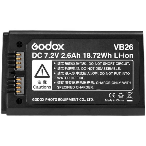 Shop Godox VB26 Battery for V1 Flash Head by Godox at B&C Camera