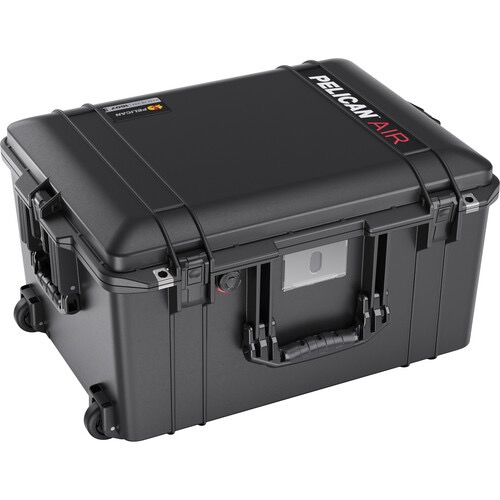 Pelican 1607 AirWD Wheelled Hard Case with Padded Divider Insert (Black)