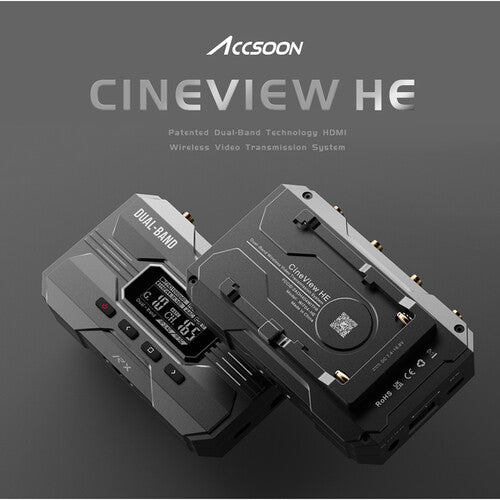 Accsoon CineView HE Multi-Spectrum Wireless Video Transmission System - B&C Camera