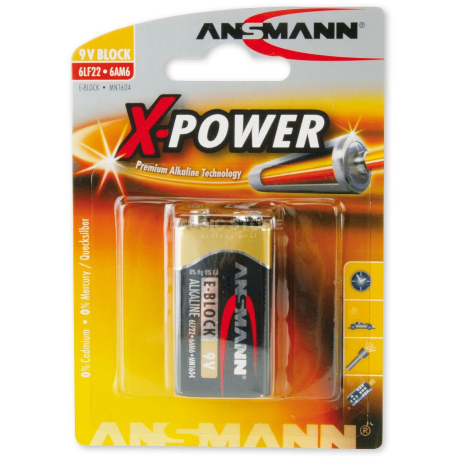 ANSMANN 9V Battery - B&C Camera