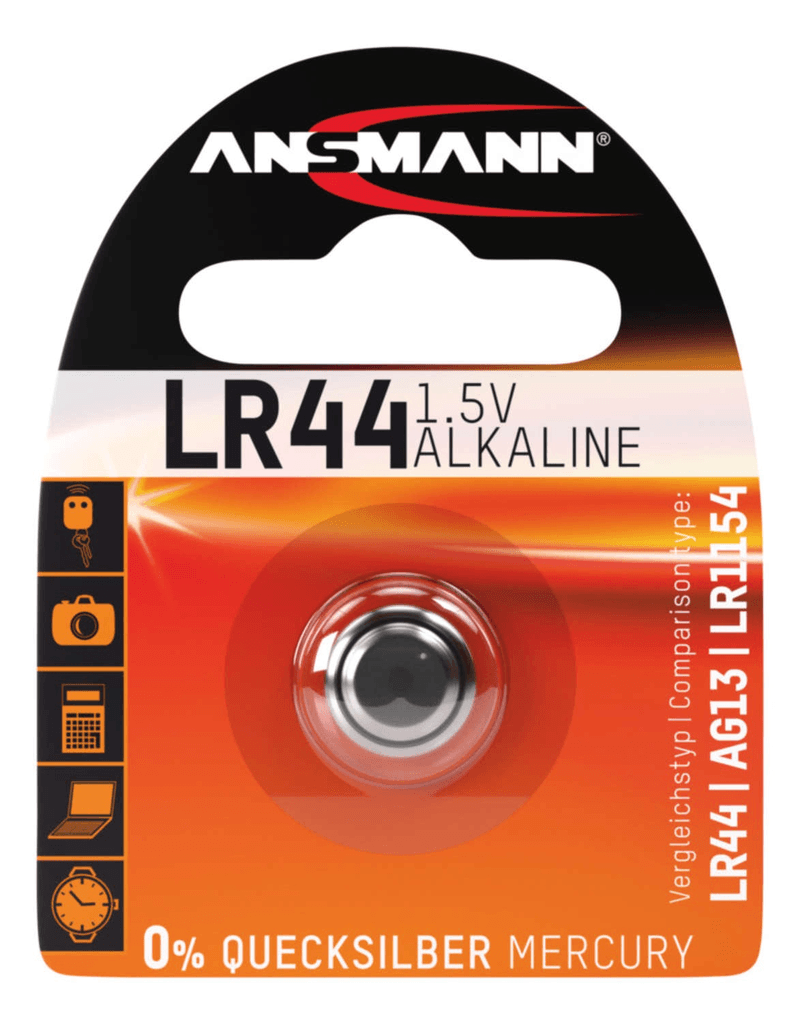 Shop ANSMANN LR44 - LR44 by ANSMANN at B&C Camera