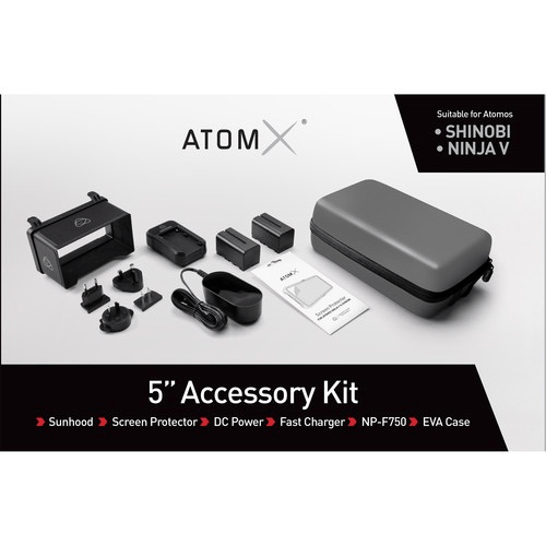 Shop Atomos 5" Accessory Kit for Shinobi, Shinobi SDI, Ninja V Monitors by Atomos at B&C Camera