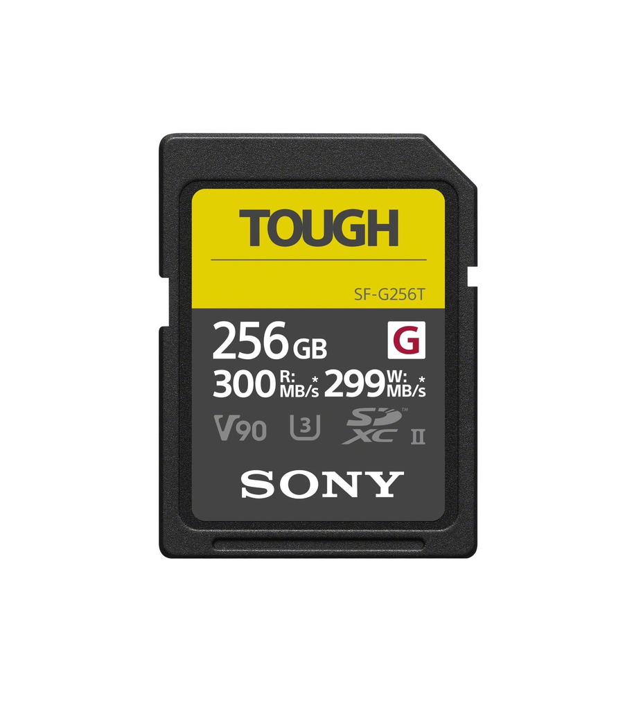 Sony 256 GB TOUGH G Series UHS-II SDXC Memory Card Sony 256 GB TOUGH G Series UHS-II SDXC Memory Card